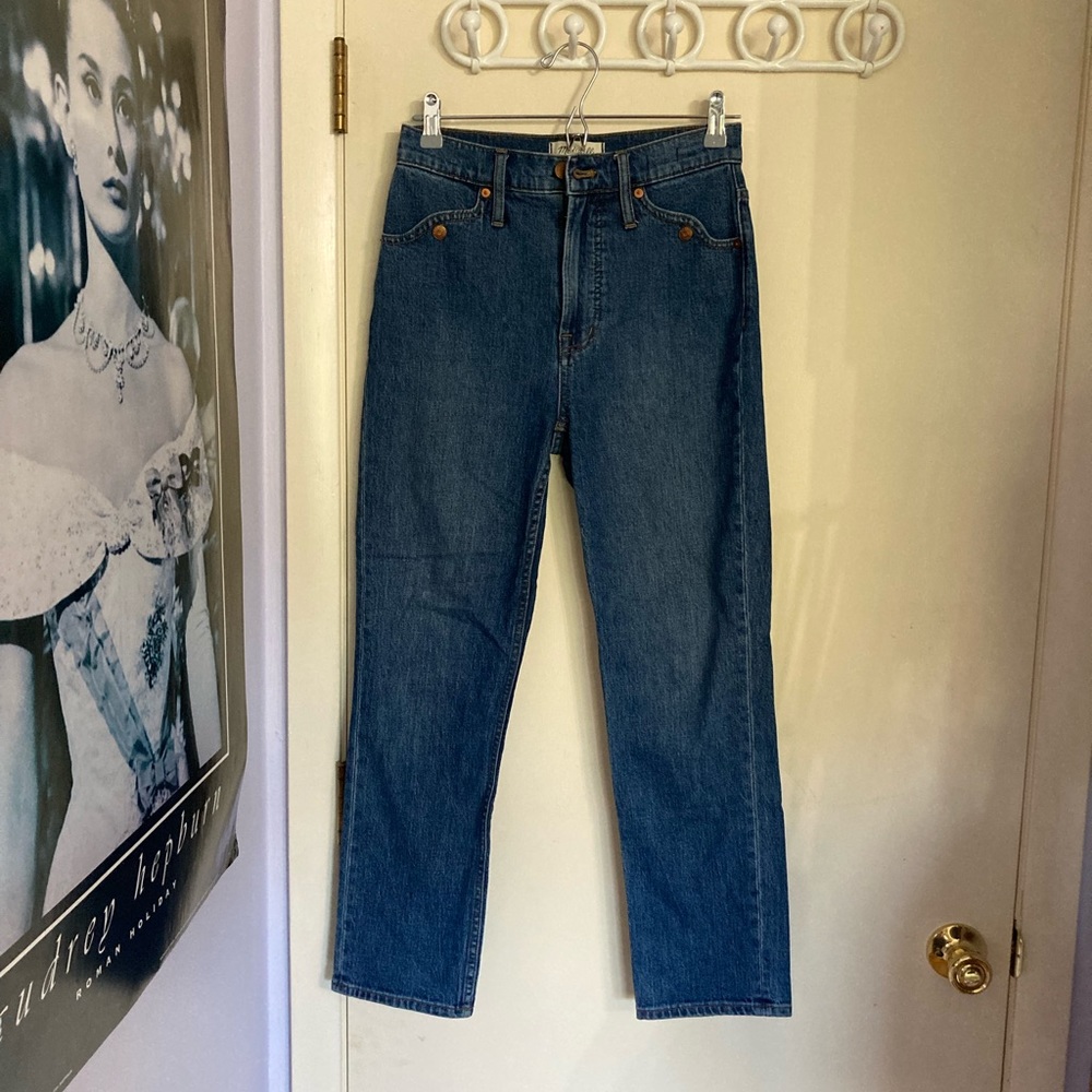 Madewell Perfect Vintage Crop Jean, Western Pocket Edition - Picture 1 of 2